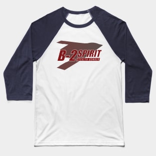 B-2 Spirit Stealth Bomber Baseball T-Shirt